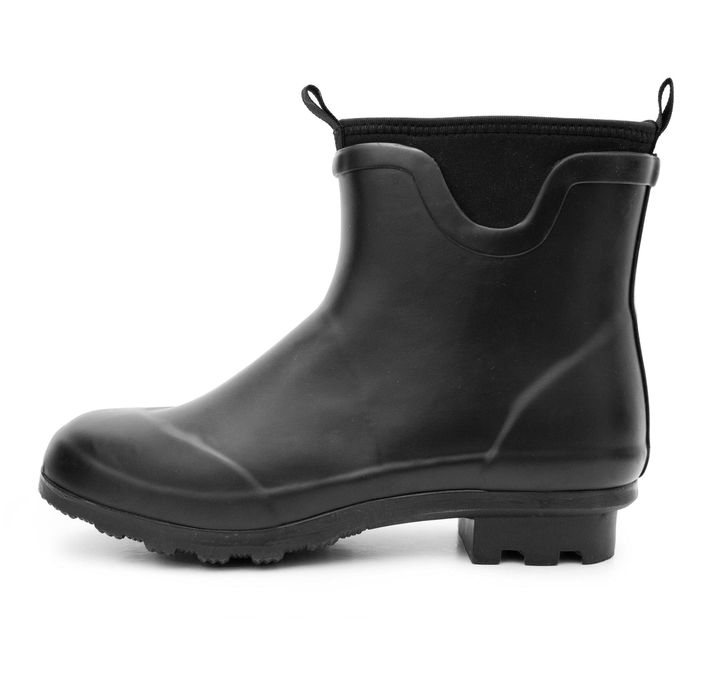 Womens Waterproof Neoprene Wellies Ankle Boots Wellingtons Ladies Slip On Short Chelsea Rain Boots Festival Gardening Boots