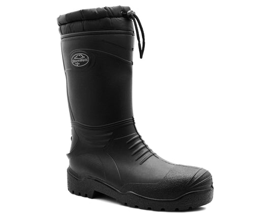 Mens Thermal Wellington Boots Warm Fur Lined Waterproof Wellies Insulated Winter Rain Boots