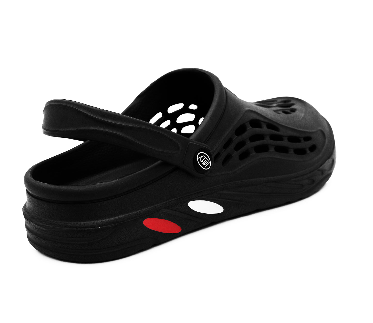 Mens Clogs Breathable Lightweight EVA Garden Sandals Slippers Hospital Clog Pool Shower Holiday Beach Mule Water Shoes Black