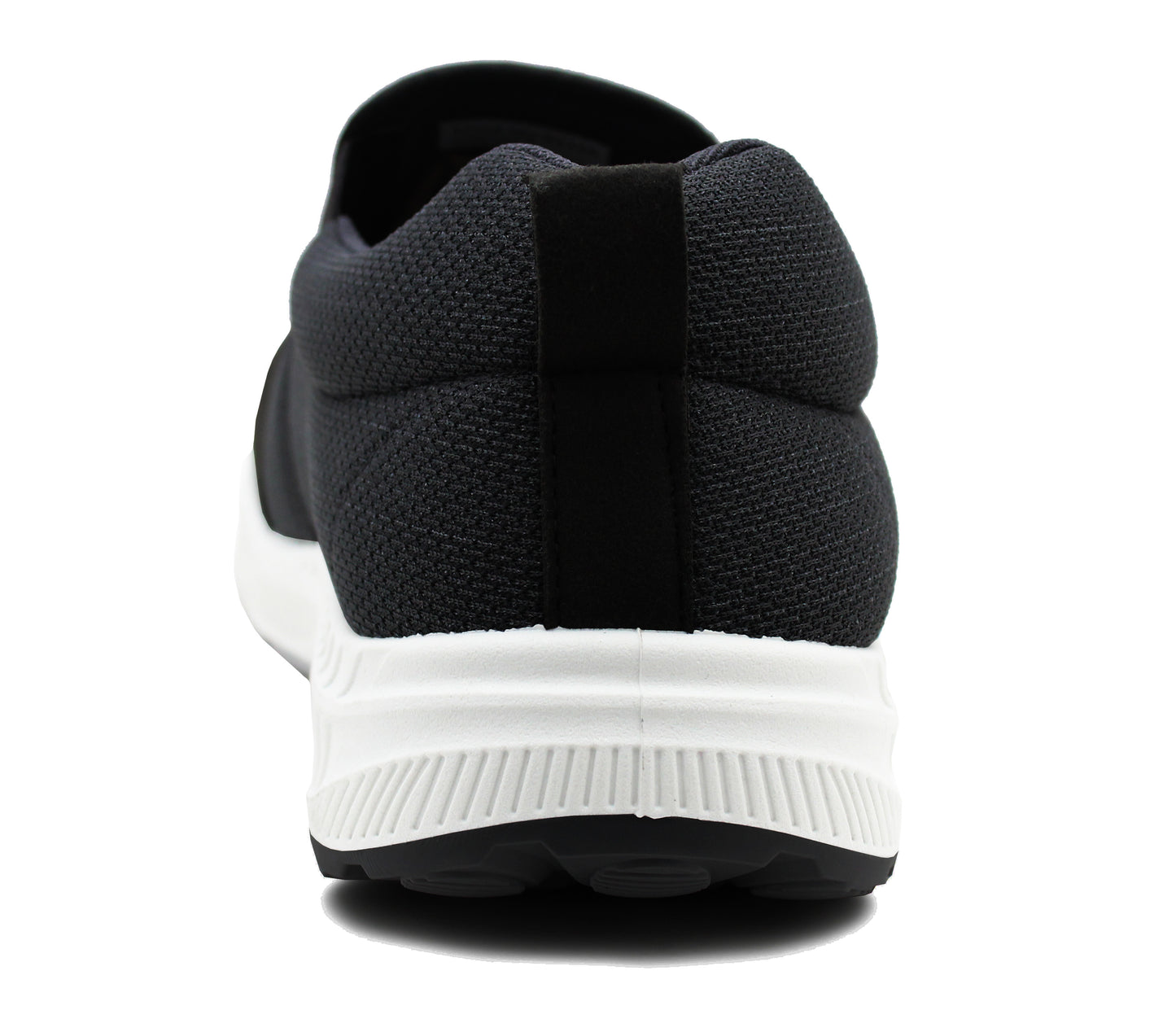 Mens Breathable Mesh Slip On Trainers Casual Flat Sneaker Pumps Black
