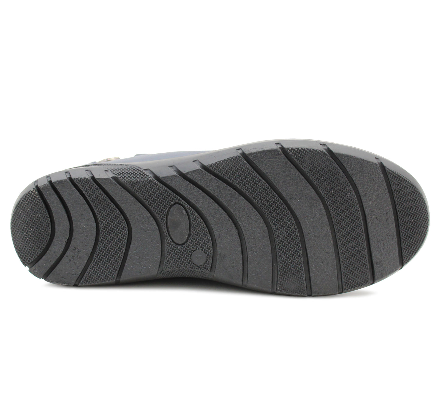 Womens Chelsea Ankle Boots Genuine Navy Leather Zip Up Fashion Dealer Smart Casual Ankle Boots