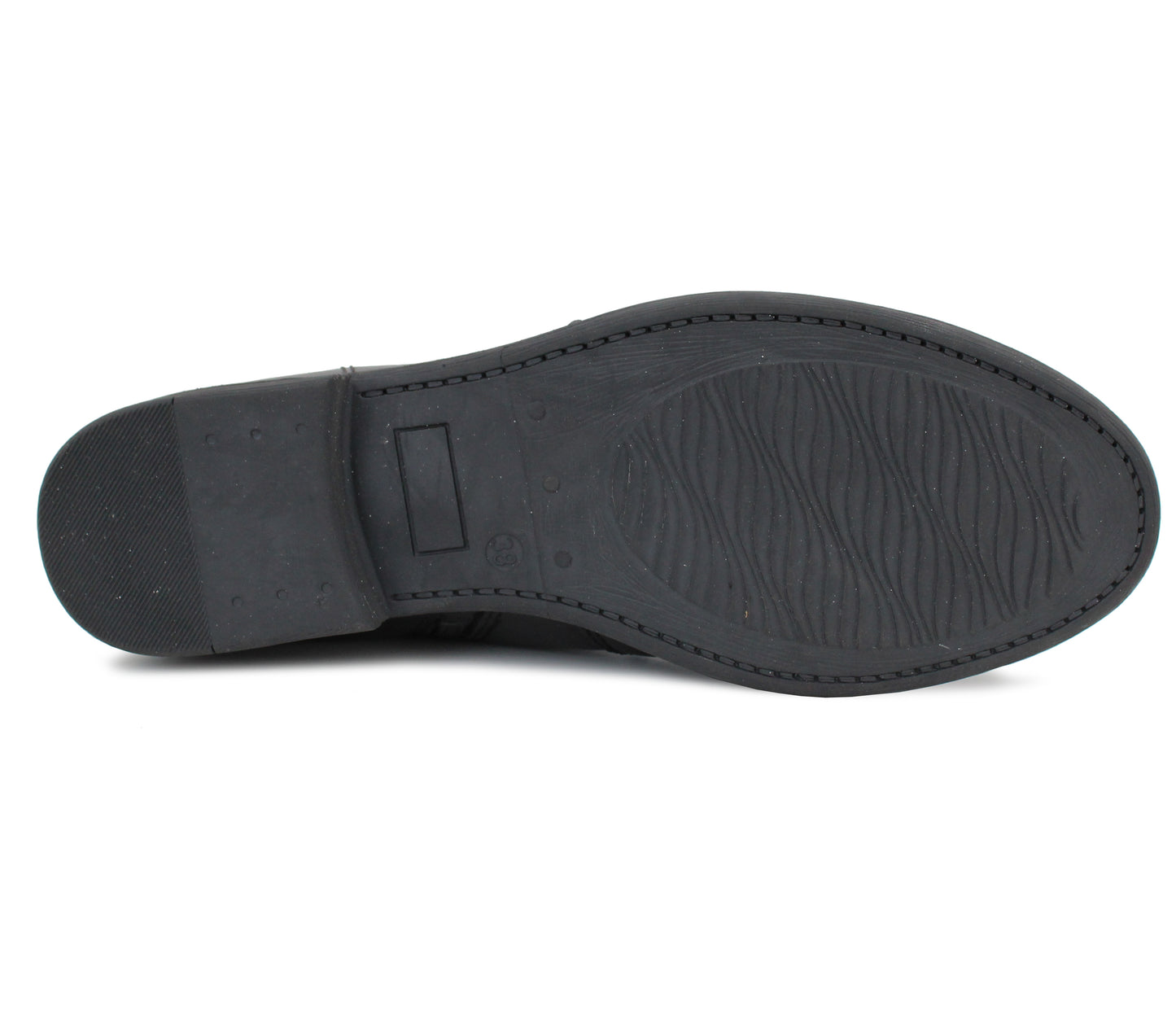 Dr Keller Womens Genuine Leather Black Zip Up Ladies Fashion Chelsea Ankle Boots