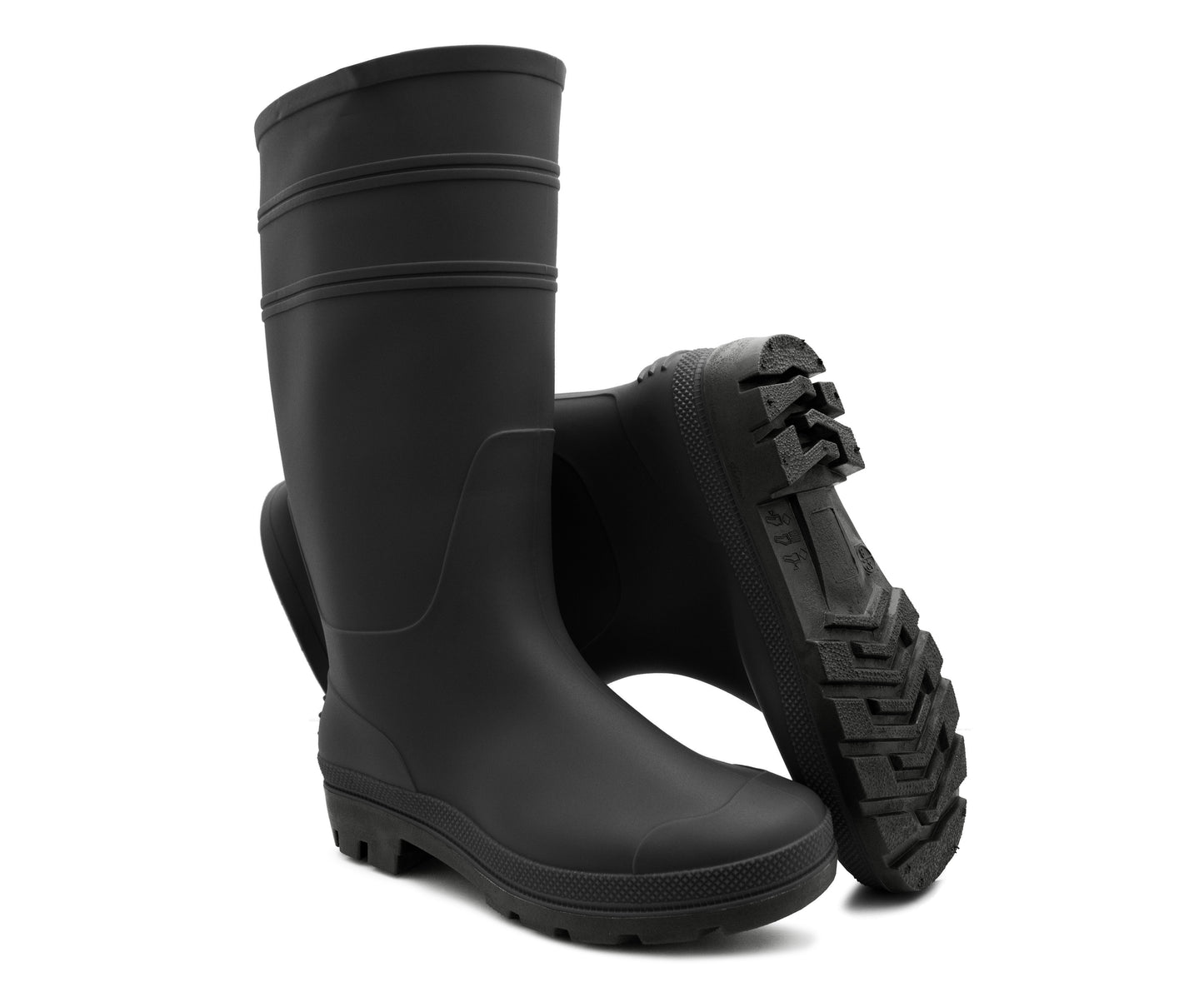 Mens Wellington Boots Waterproof Slip On Black Wellies Rain Boot Snow Farm Gardening Outdoor Festival Wellingtons