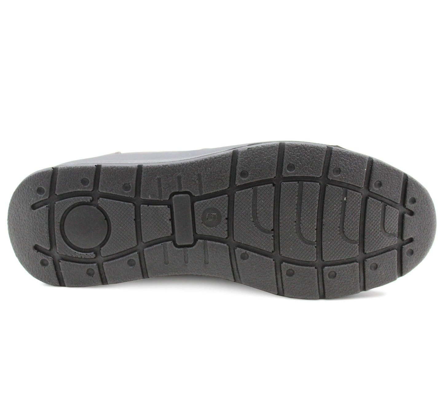 Womens Mid Calf Biker Boots Black Warm Fleece Lined Winter Zip Up Casual Combat Boots