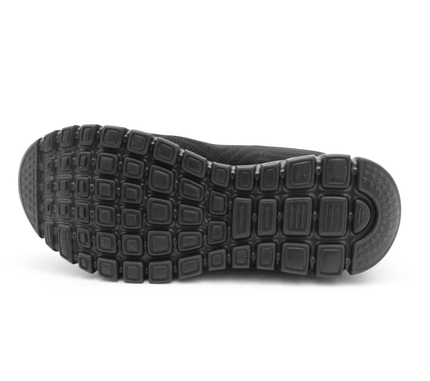 Skechers 12615 Graceful Wide Fit Womens Trainers Memory Foam Ladies Sneakers Black Mesh