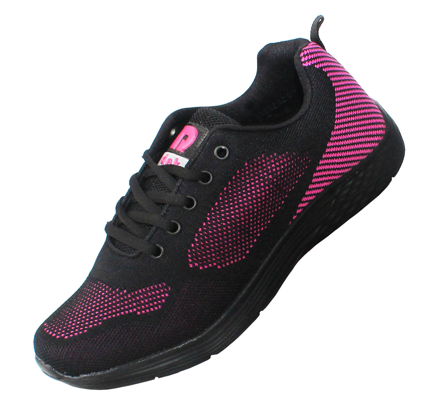 Womens Ladies Lightweight Memory Foam Lace Up Running Fitness Trainers