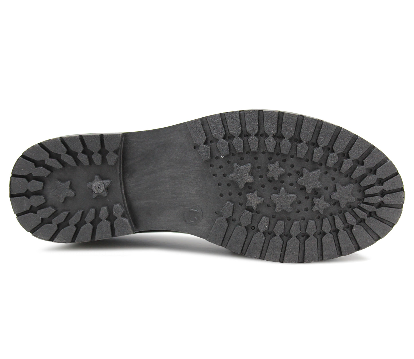 AVA Girls Slip On School Shoes Kids Black PU Smart Formal Uniform Buckle Tassel Loafers Pumps