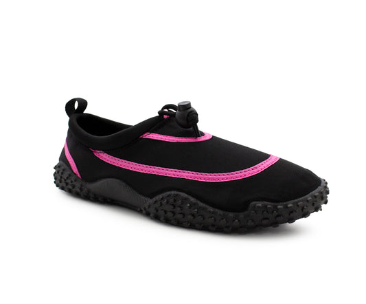 Womens Wet Shoes Wetsuit Water Socks Aqua Sports Adjustable Toggle Sea Beach Ladies Pool Side Swimming Surf Quick Dry Shoes