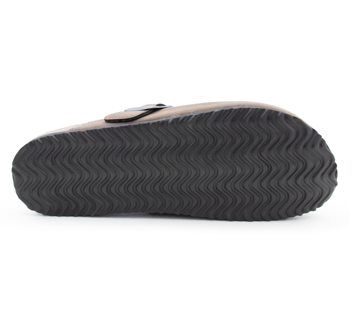 Mens Faux Suede Clogs Slip On Backless Cork Sole Arch Support Casual Slippers