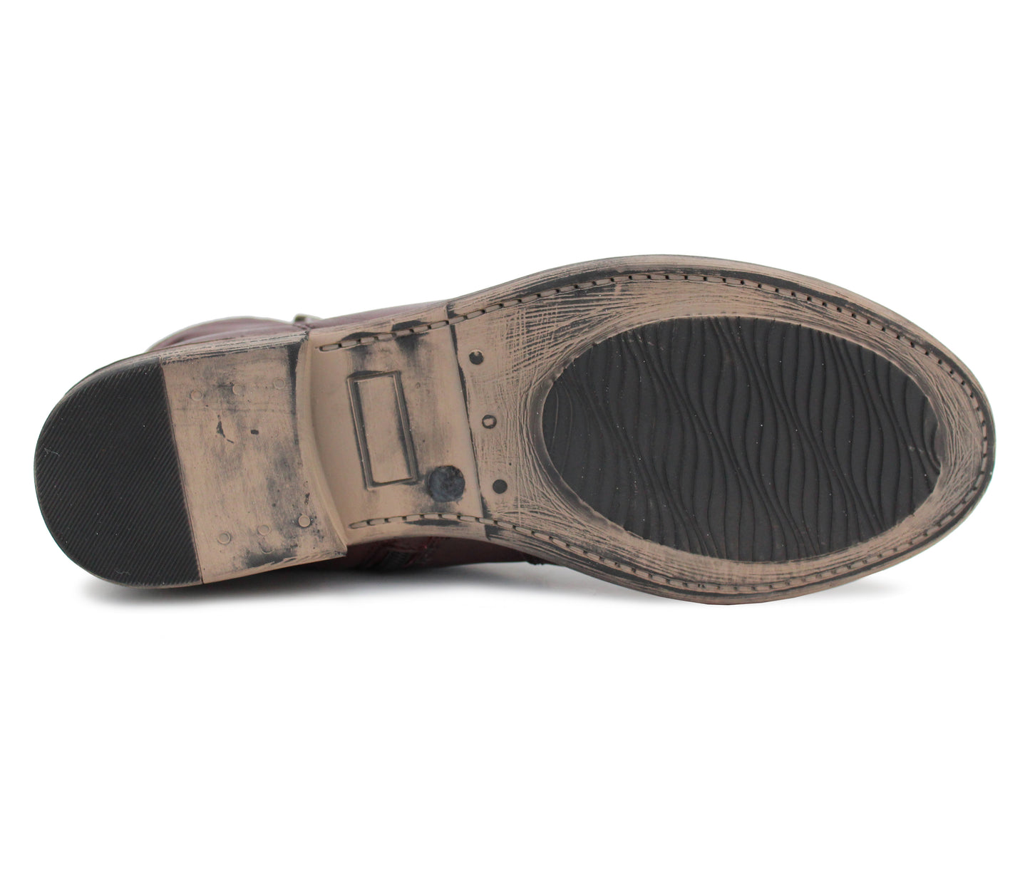 Dr Keller Womens Genuine Leather Burgundy Zip Up Ladies Fashion Chelsea Ankle Boots