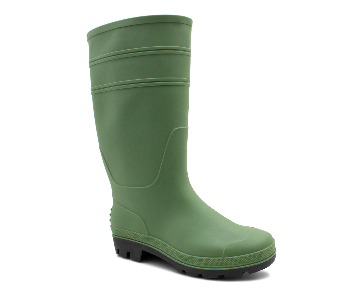 Mens Wellington Boots Waterproof Slip On Green Wellies Rain Boot Snow Farm Gardening Outdoor Festival Wellingtons