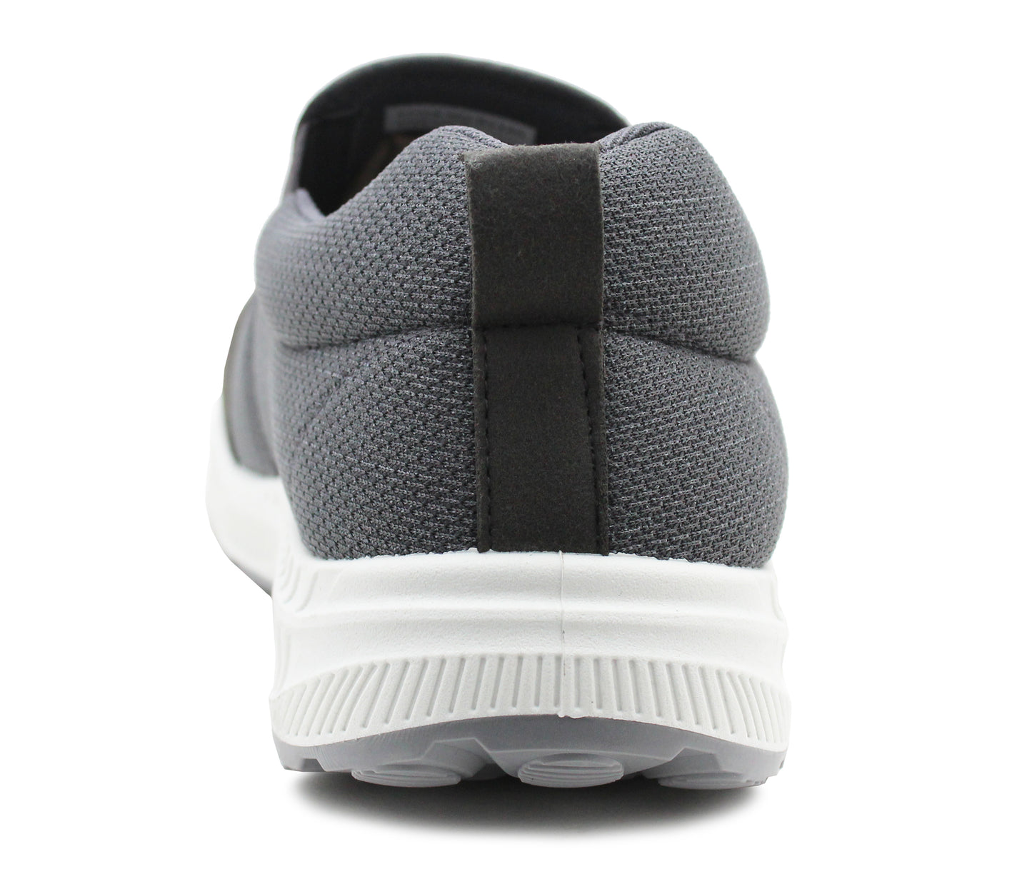 Mens Breathable Mesh Slip On Trainers Casual Flat Sneaker Pumps Grey