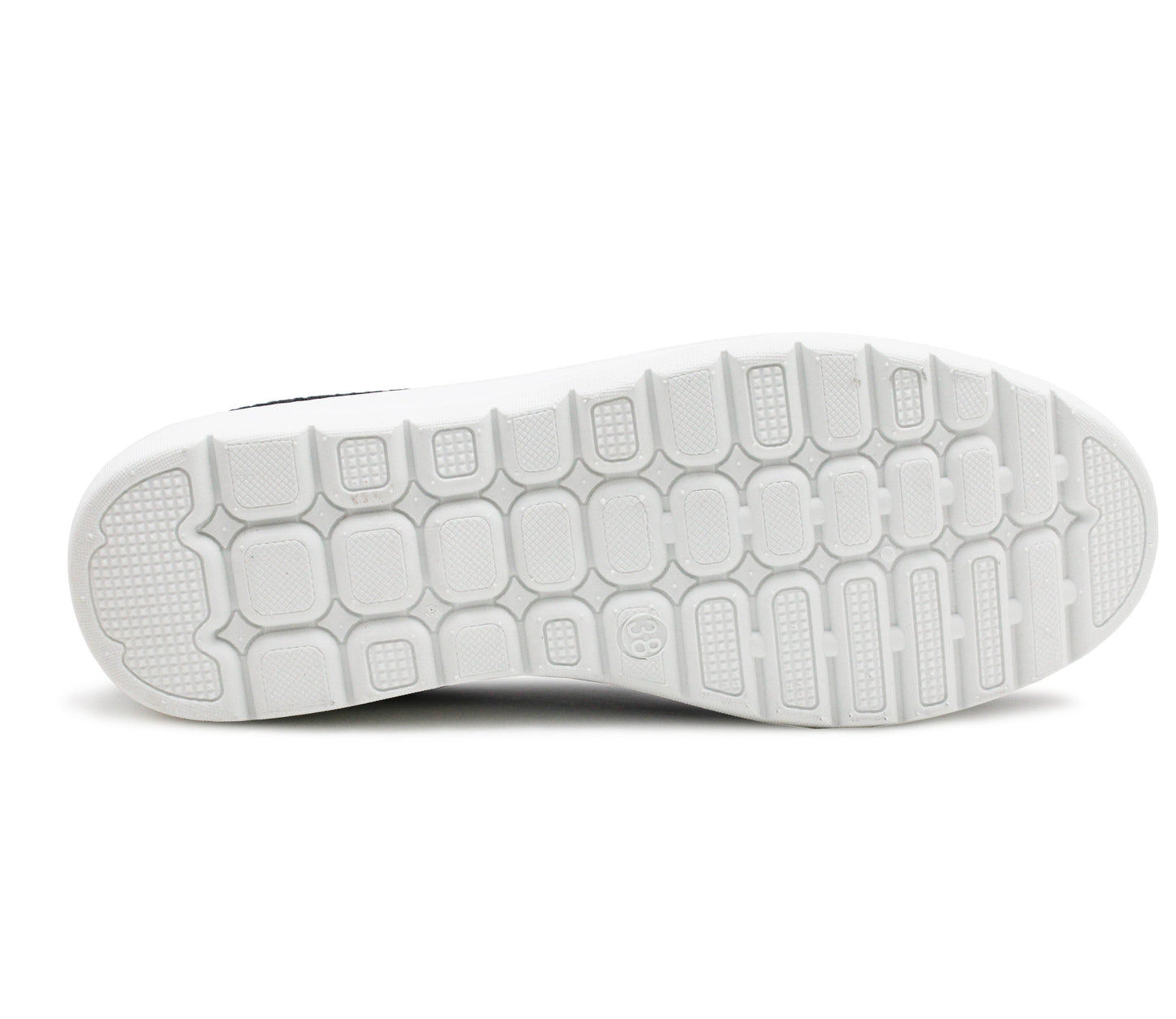 BERNIE Womens Slip On Elastic Strap Breathable Mesh Lightweight Casual Flat Walking Active Sneaker Pumps Fashion Trainers in Grey