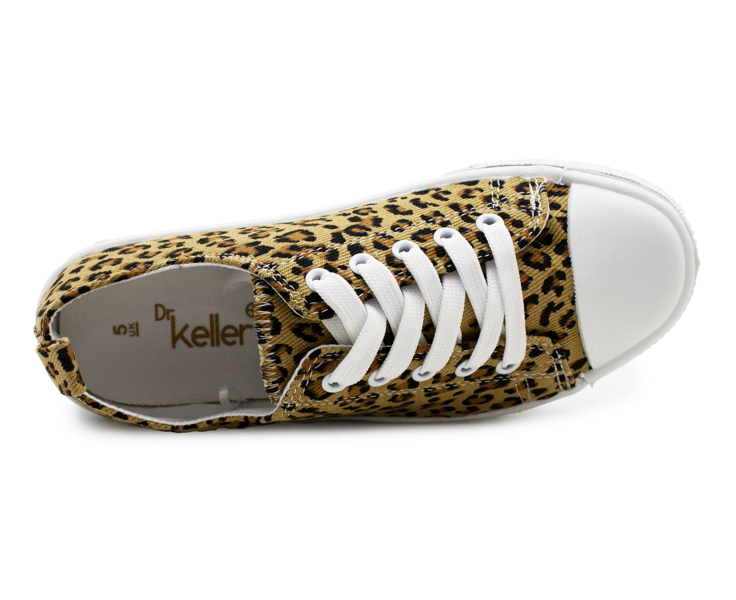 Womens Canvas Trainers Leopard Print Lace Up Baseball Sneakers Ladies Flat Low Top Fashion Trainer Pumps
