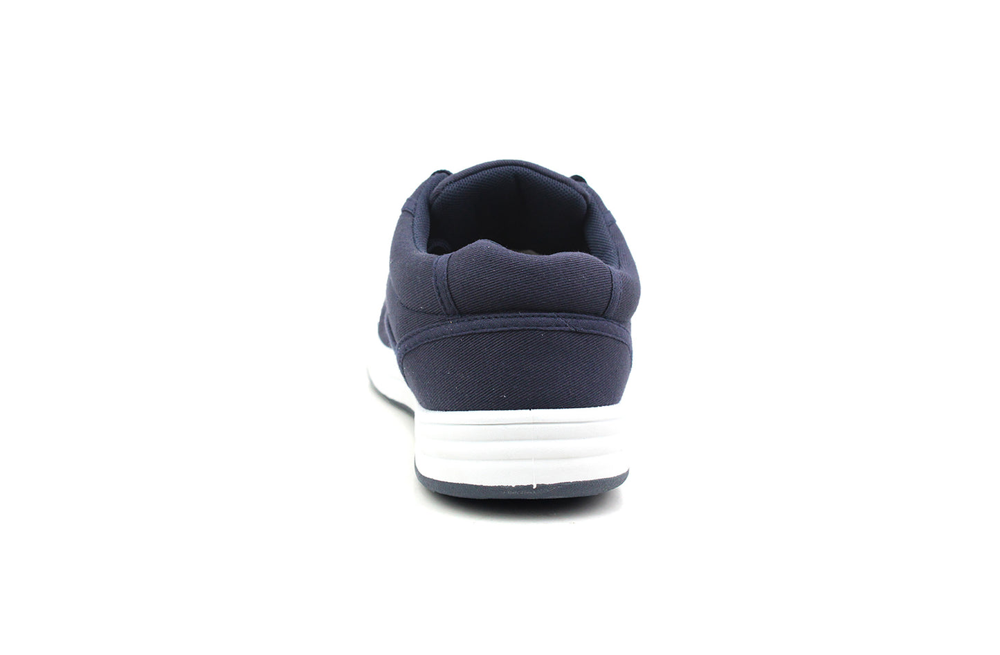 Mens Navy Blue Casual Canvas Lace Up Skate Sneaker Pumps Trainers