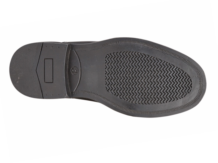 Mens Gents Black Leather Capped Oxford Cadet Formal Lace Up Shoes