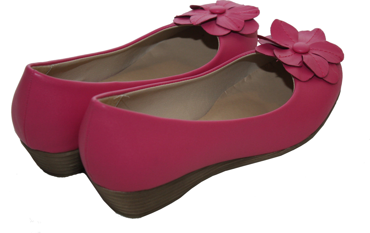 WOMENS LADIES LOW WEDGE HEEL BALLET PUMPS OFFICE WORK CASUAL COURT SHOES