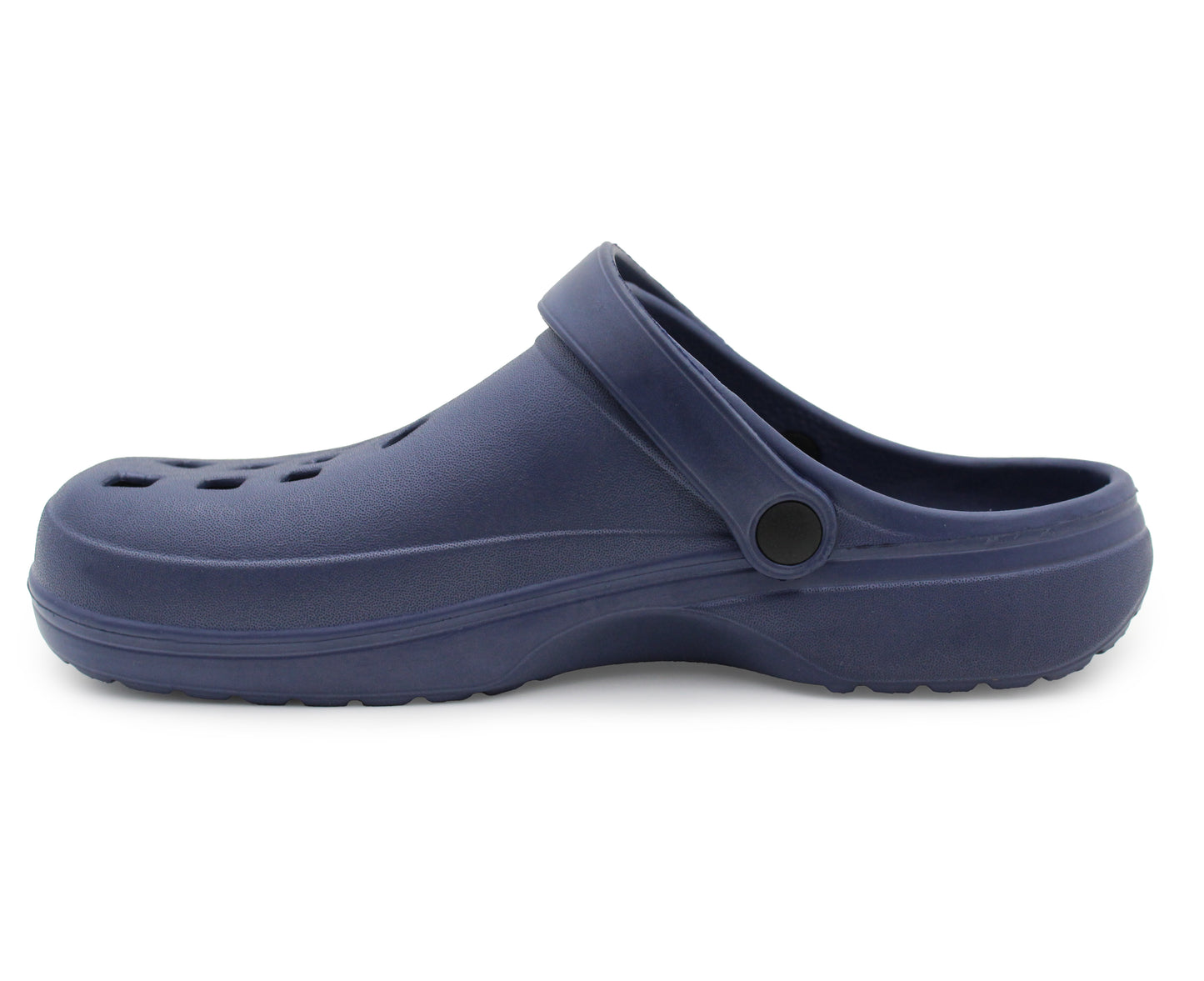Mens Clogs Navy Lightweight EVA Garden Breathable Slip On Beach Hospital Nurse Kitchen Water Shoes Mules House Shoes Sandals