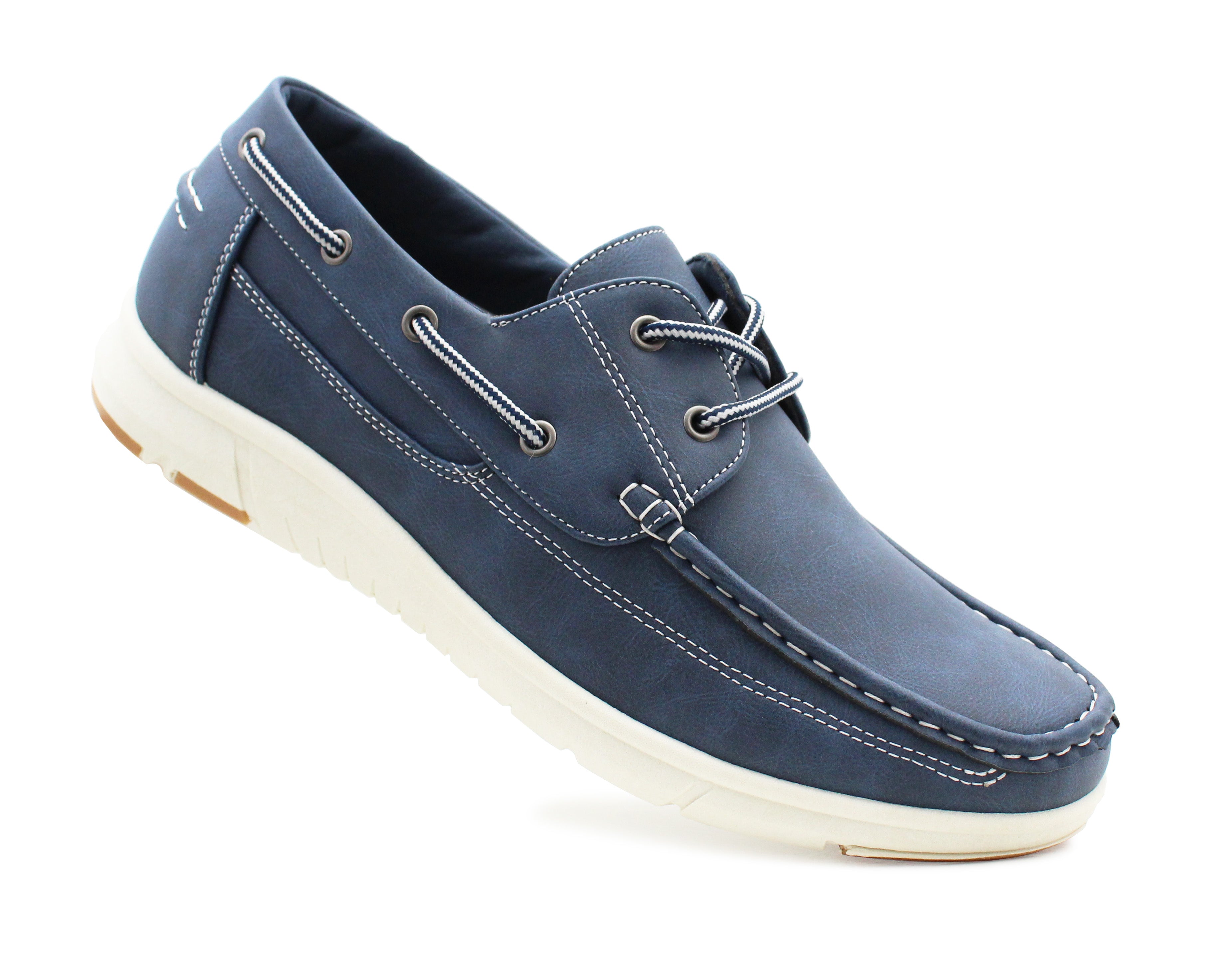 Mens navy boat shoes on sale