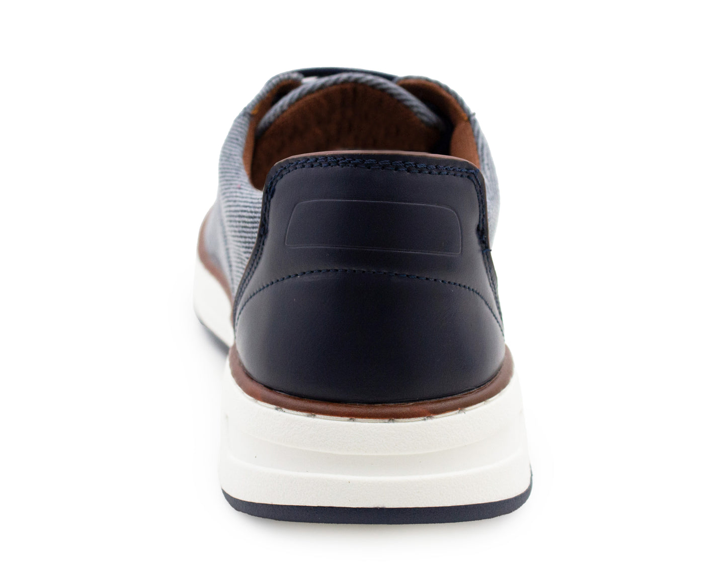 Mens Canvas Lace Up Trainers Soft Touch Foam Insole Navy Denim Casual Smart Fashion Trainer Sneaker Pumps