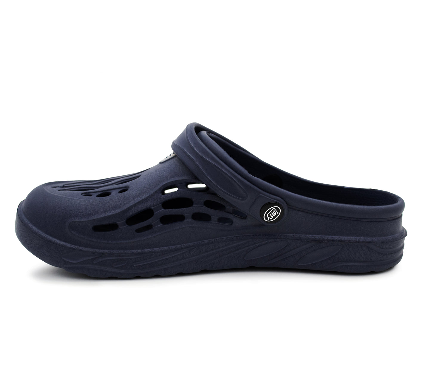 Mens Clogs Breathable Lightweight EVA Garden Sandals Slippers Hospital Clog Pool Shower Holiday Beach Mule Water Shoes Navy