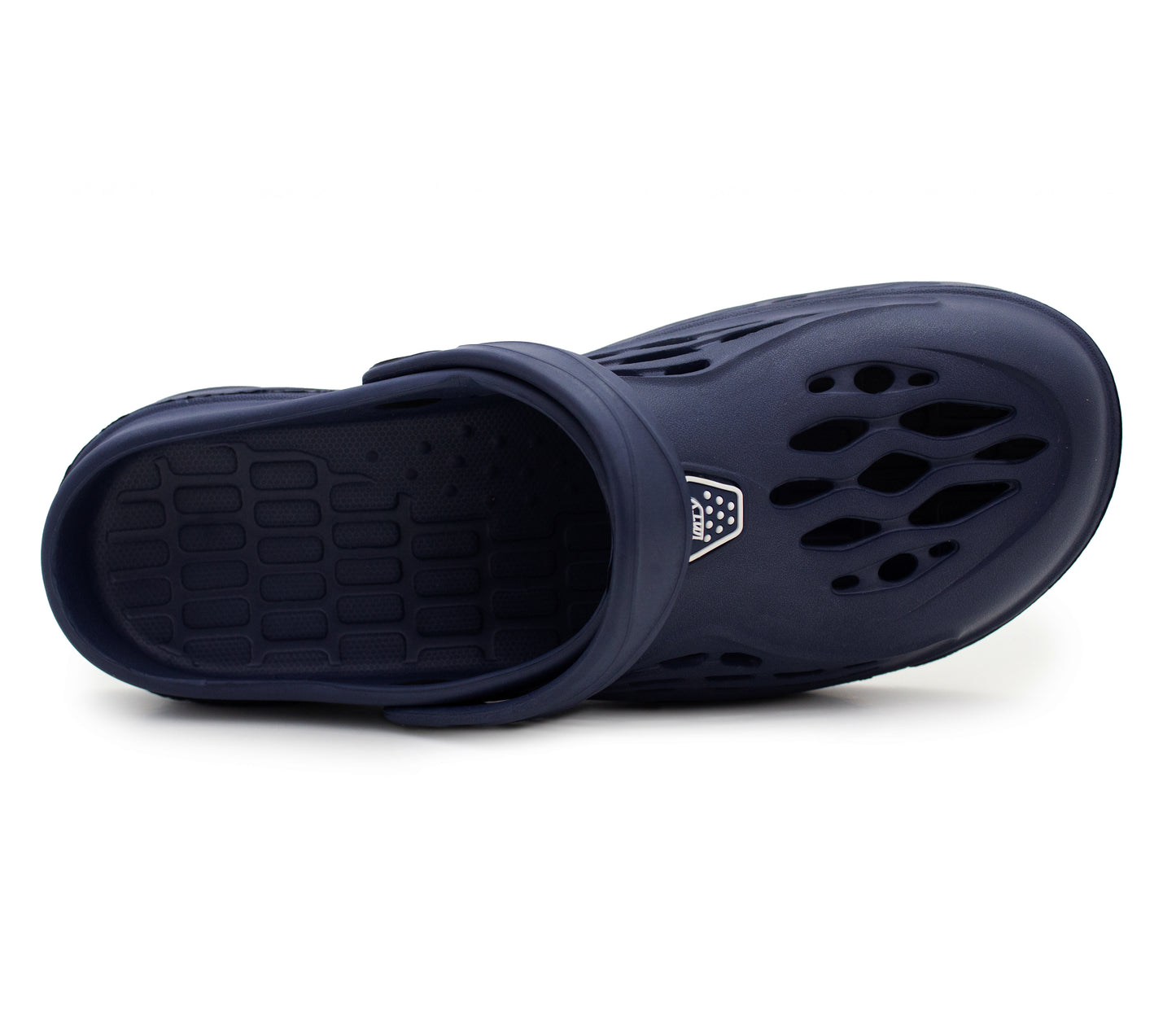 Mens Clogs Breathable Lightweight EVA Garden Sandals Slippers Hospital Clog Pool Shower Holiday Beach Mule Water Shoes Navy