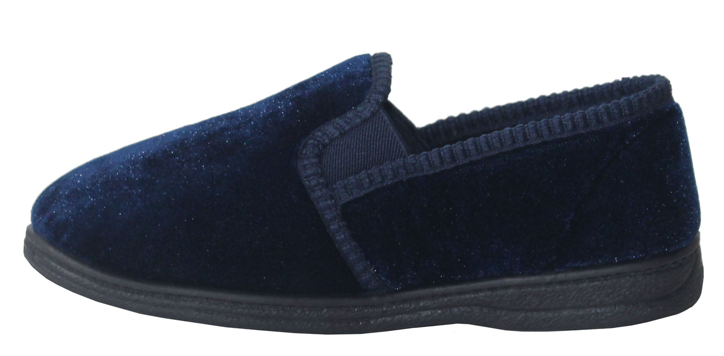 Kids Boys Kyle Lion Motif Twin Gusset Slippers