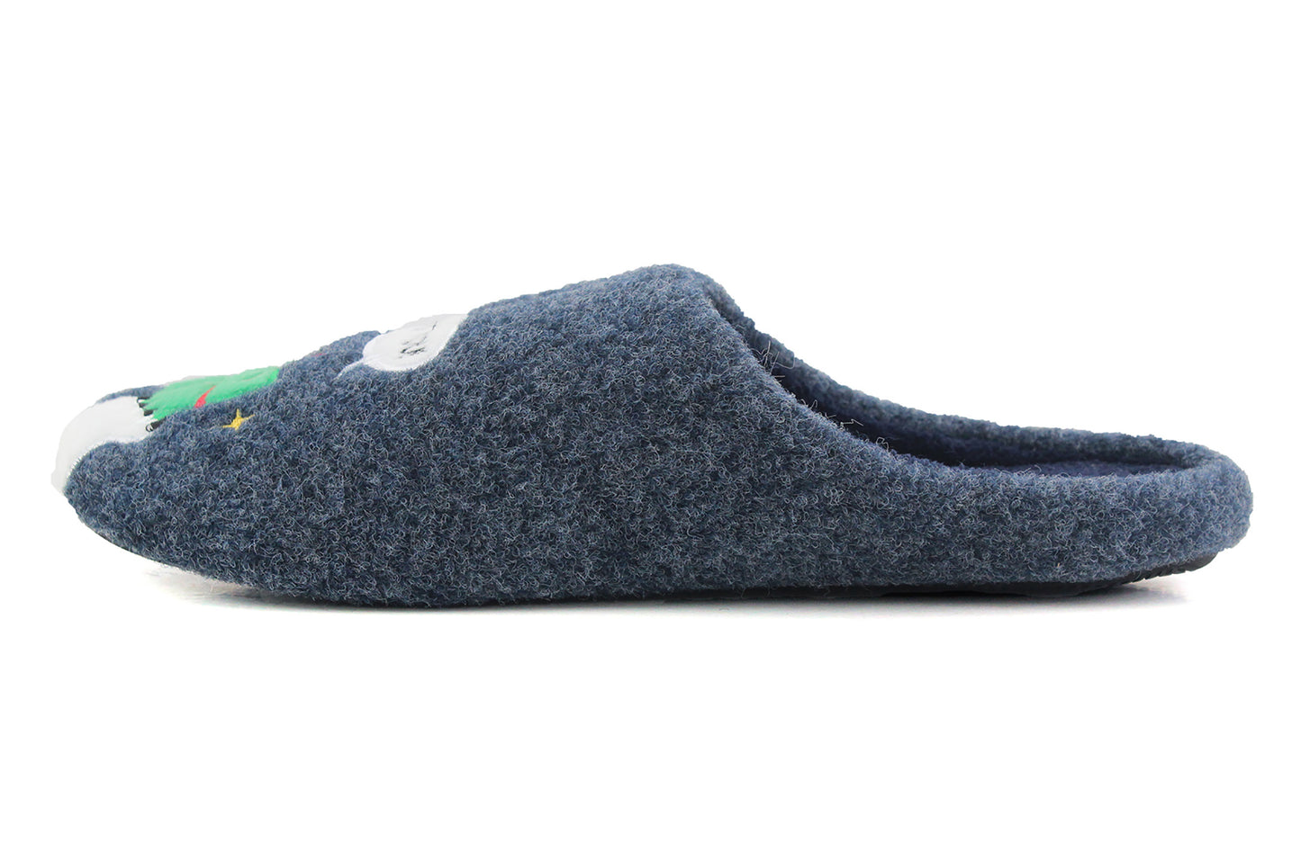 Mens Christmas Slippers Novelty Festive Character Fun Xmas Backless Mule House Shoes