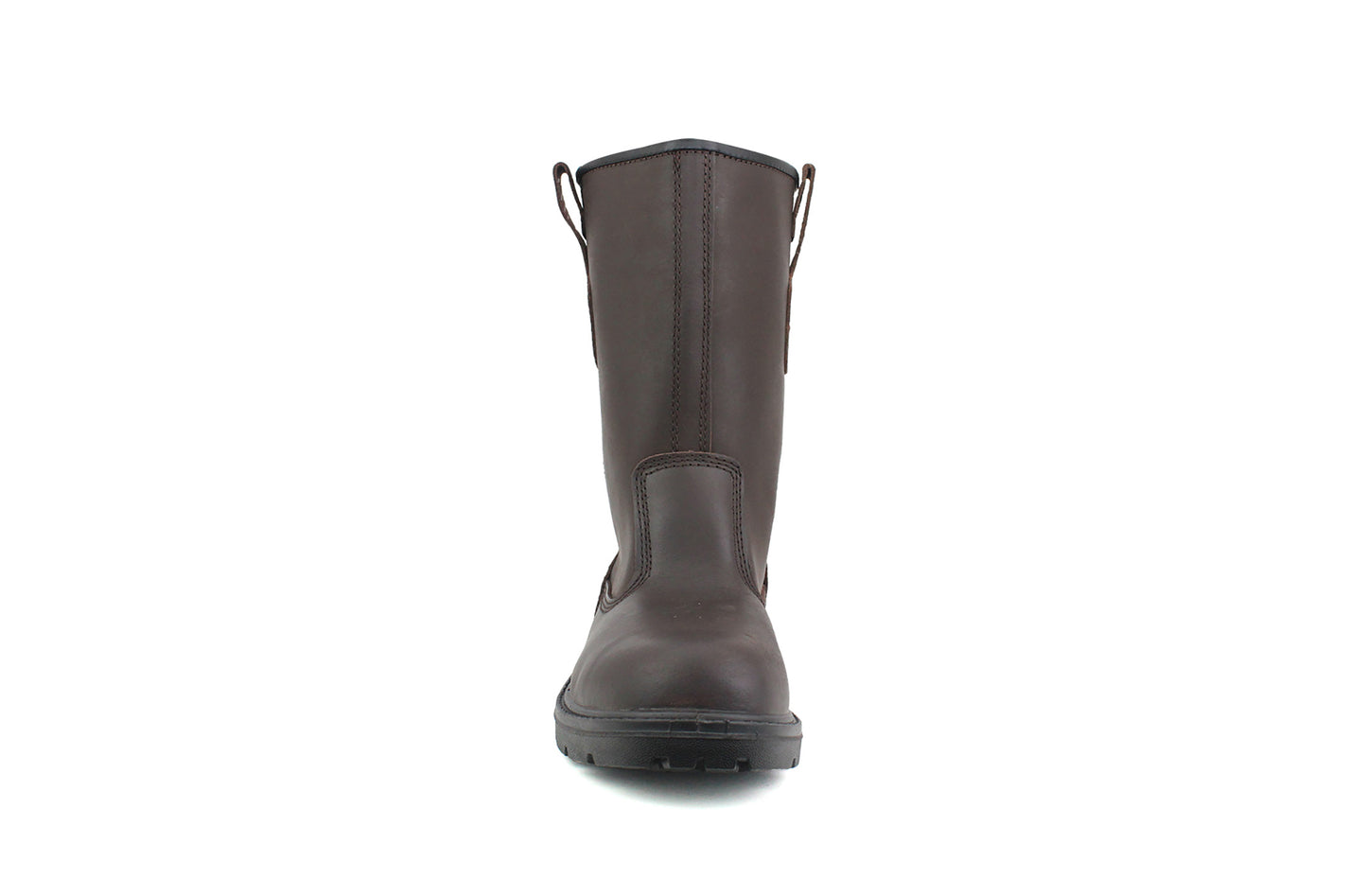 Mens Brown Leather Steel Toe Cap S3 Waterproof Full Safety Rigger Work Boots