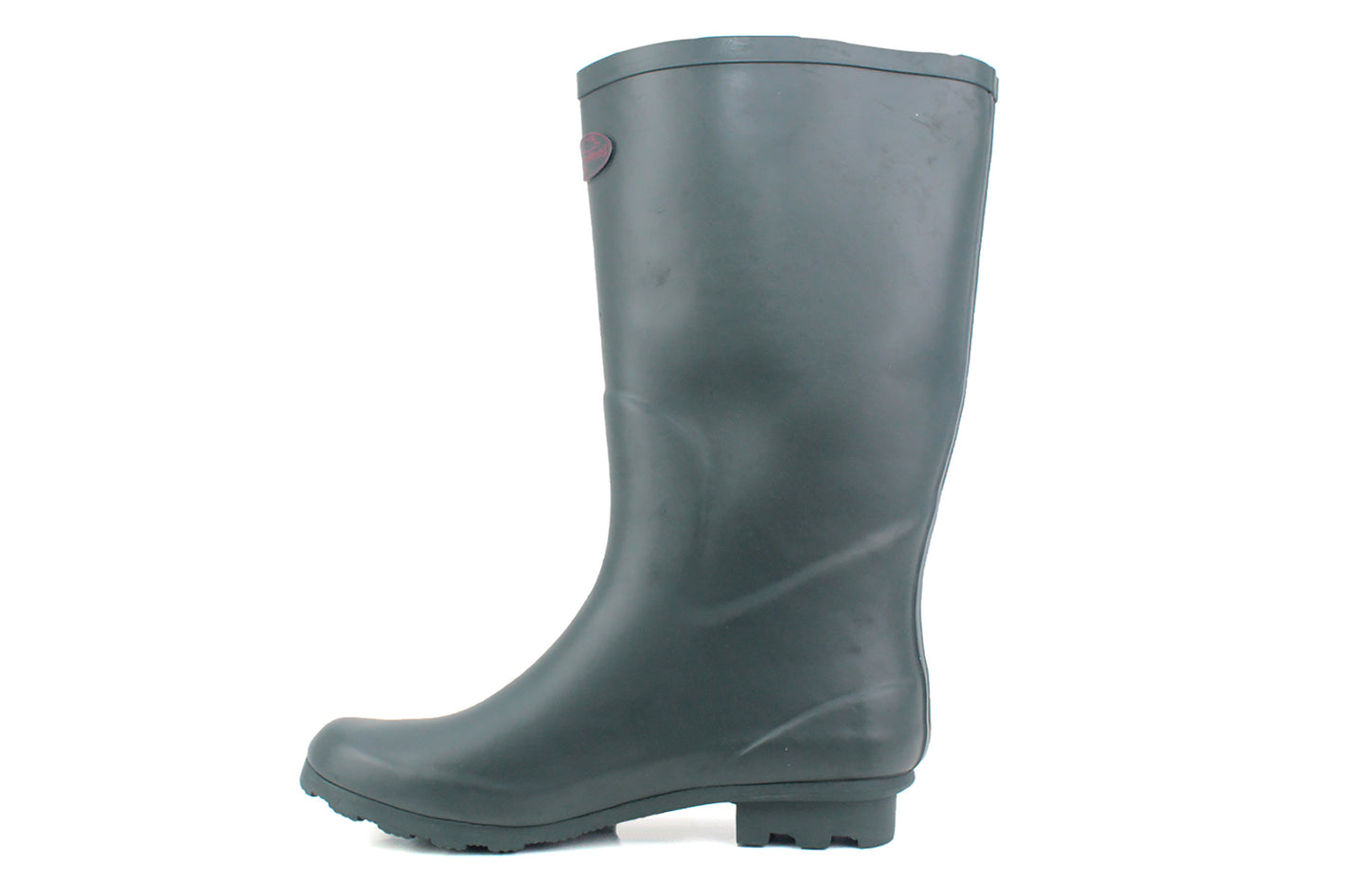 Womens Ladies Wide Calf Adjustable Wellies Waterproof Rain Festival Dog Walking Wellington Boots Green