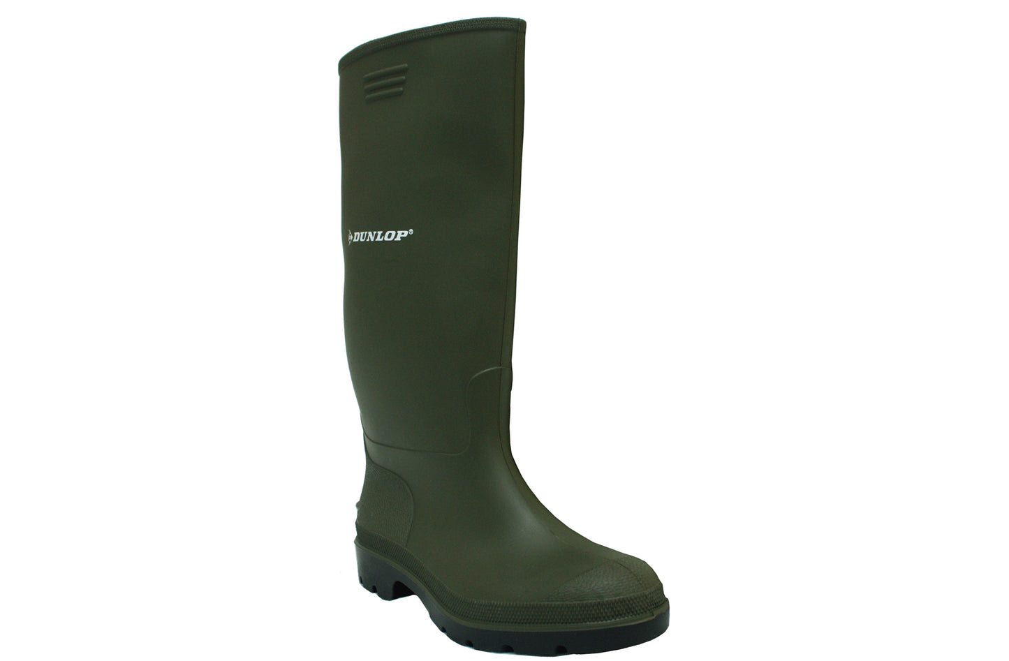 Dunlop PRICEMASTOR Unisex Wellington Boots in Green Knee High Wellington Rain Boots for Outdoor and Gardening