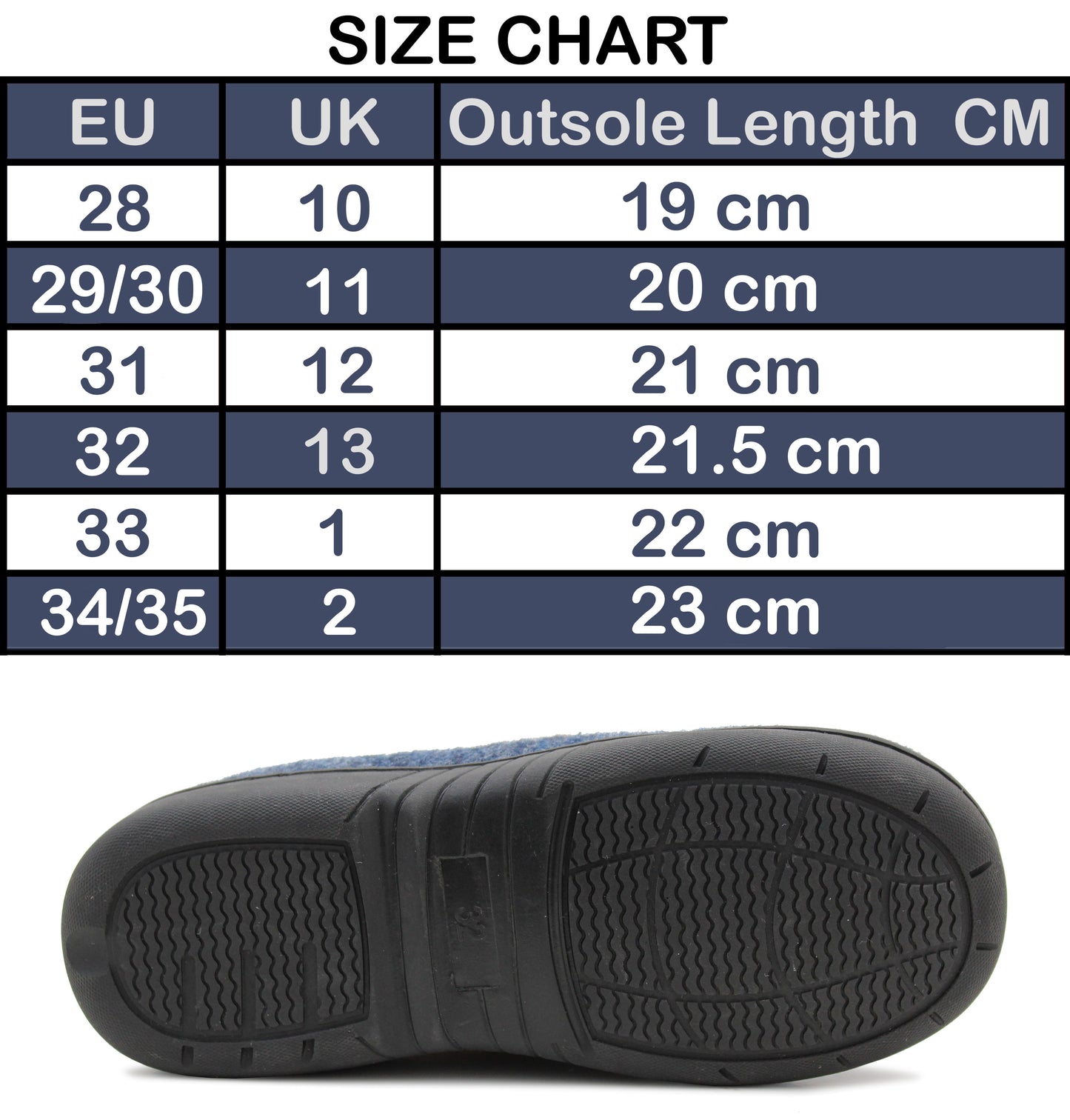 Boys Kids Warm Lined Slippers Grey Thermal Fleece Lined Winter Slip On House Shoes