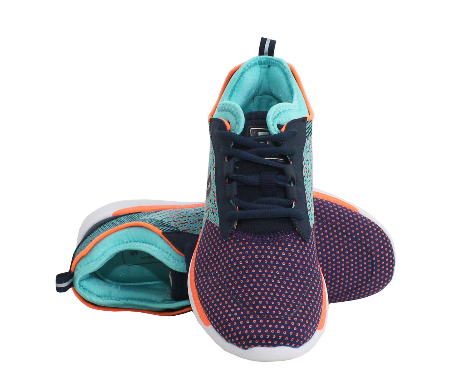 Womens Ladies Lightweight Memory Foam Lace Up Running Fitness Trainers