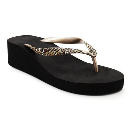 Womens Wedge Flip Flops Ladies Slip On Toe Post Platform Sandals Summer Fashion Wedge Heel Thong Strap Slides