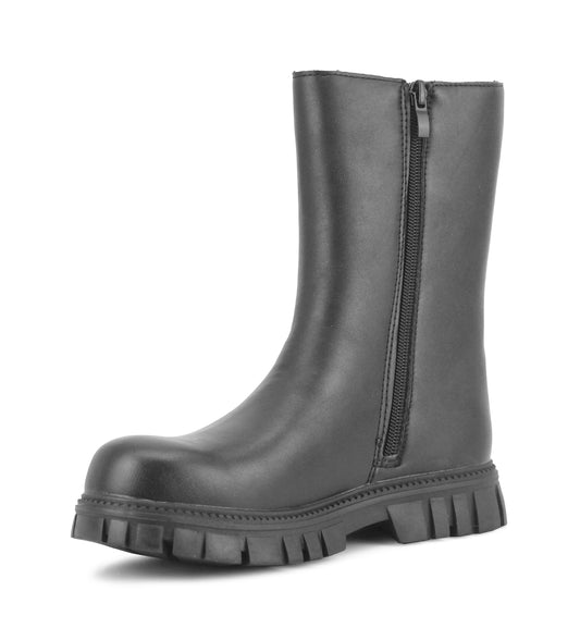 ROCK Girls Youth PU Platform Boots