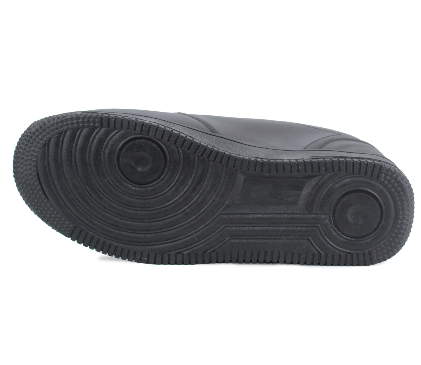B831570 Mens Casual Flat Low Sneaker Trainers in Black