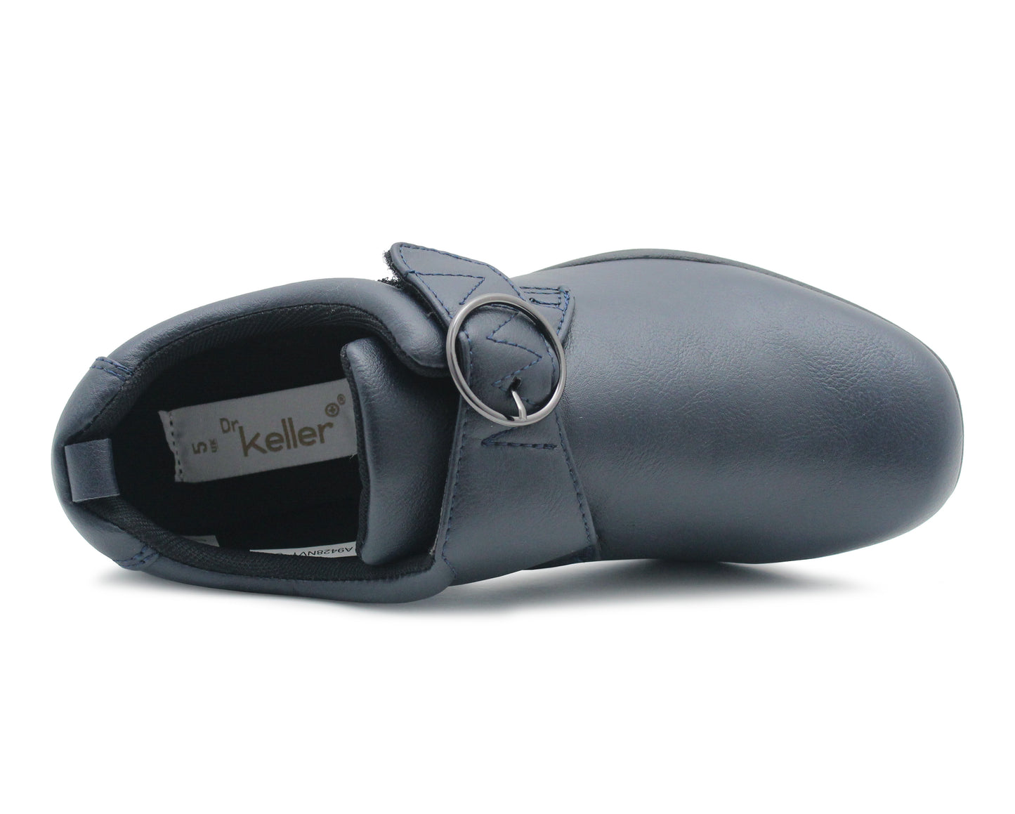 FREYA Womens Touch Fasten Loafers in Navy