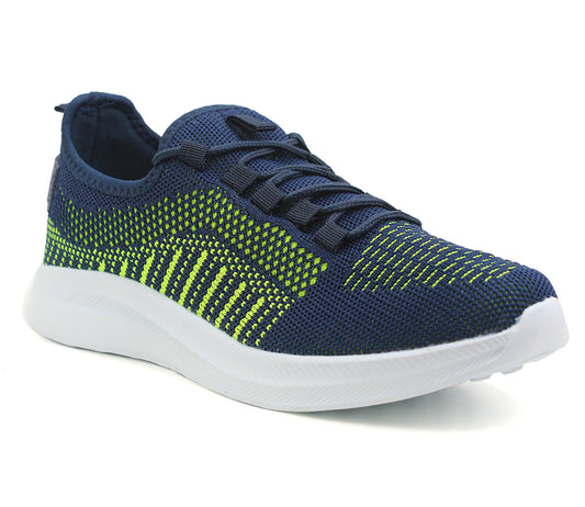 B384003 Womens Mesh Trainers in Navy