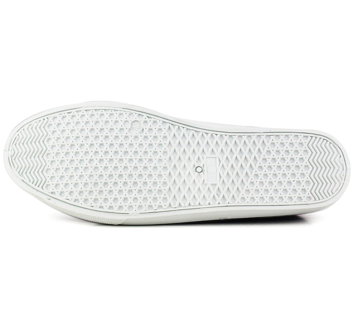 B223953 Mens Canvas Mesh Deck Shoes in Black