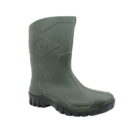 DEE Dunlop Unisex Wellington Boots in Green