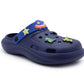Boys Lightweight Clogs Kids Adjustable Garden EVA Slippers Slip On Beach Sandals Water Shoes Leisure Pool Slides