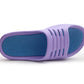 Womens Sliders Lightweight Slip On Pool Slides Ladies Bathroom Shower Spa EVA Slippers Backless Beach Flip Flops Leisure Mule Sandals