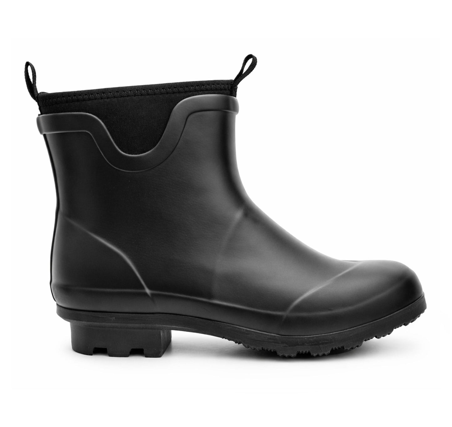 Womens Waterproof Neoprene Wellies Ankle Boots Wellingtons Ladies Slip On Short Chelsea Rain Boots Festival Gardening Boots