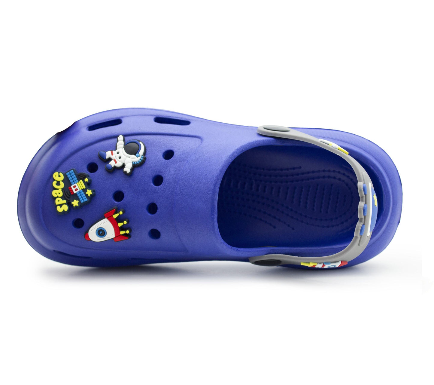 Boys Lightweight Clogs Kids Adjustable Garden EVA Slippers Slip On Beach Sandals Water Shoes Leisure Pool Slides