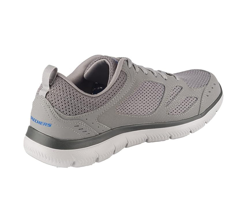 Skechers Mens Summits 52812 South Rim Trainers Lightweight Memory Foam Sneakers Grey Mesh