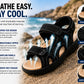Mens Hiking Sandals Triple Touch Fasten Strap Sports Beach Outdoor Sandals