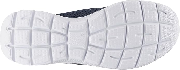 Skechers 12985 Summits Womens Memory Foam Lightweight Trainers Ladies Sneakers Navy Mesh White Trim
