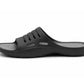 Mens Sliders Lightweight Slip On Pool Slides Bathroom Shower EVA Slippers Backless Beach Flip Flops Sports Leisure Mule Sandals
