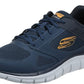 Skechers Men's Track-Syntac Trainers 232398 Memory Foam Lightweight Navy Sneakers