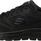 Skechers Mens Summits 52812 South Rim Trainers Lightweight Memory Foam Sneakers Black Mesh